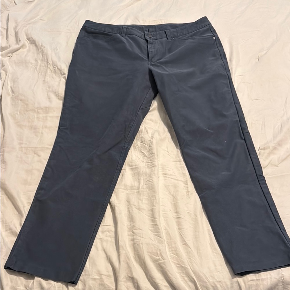Lululemon ABC 5 Pocket Men’s Utilitech Pants 36x32 Blue